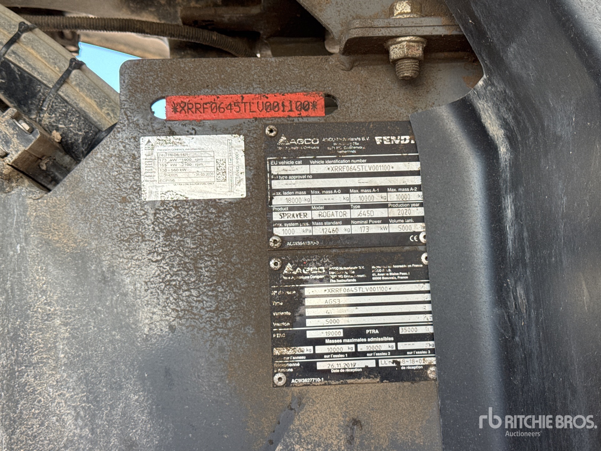 2019 Fendt ROGATOR 645