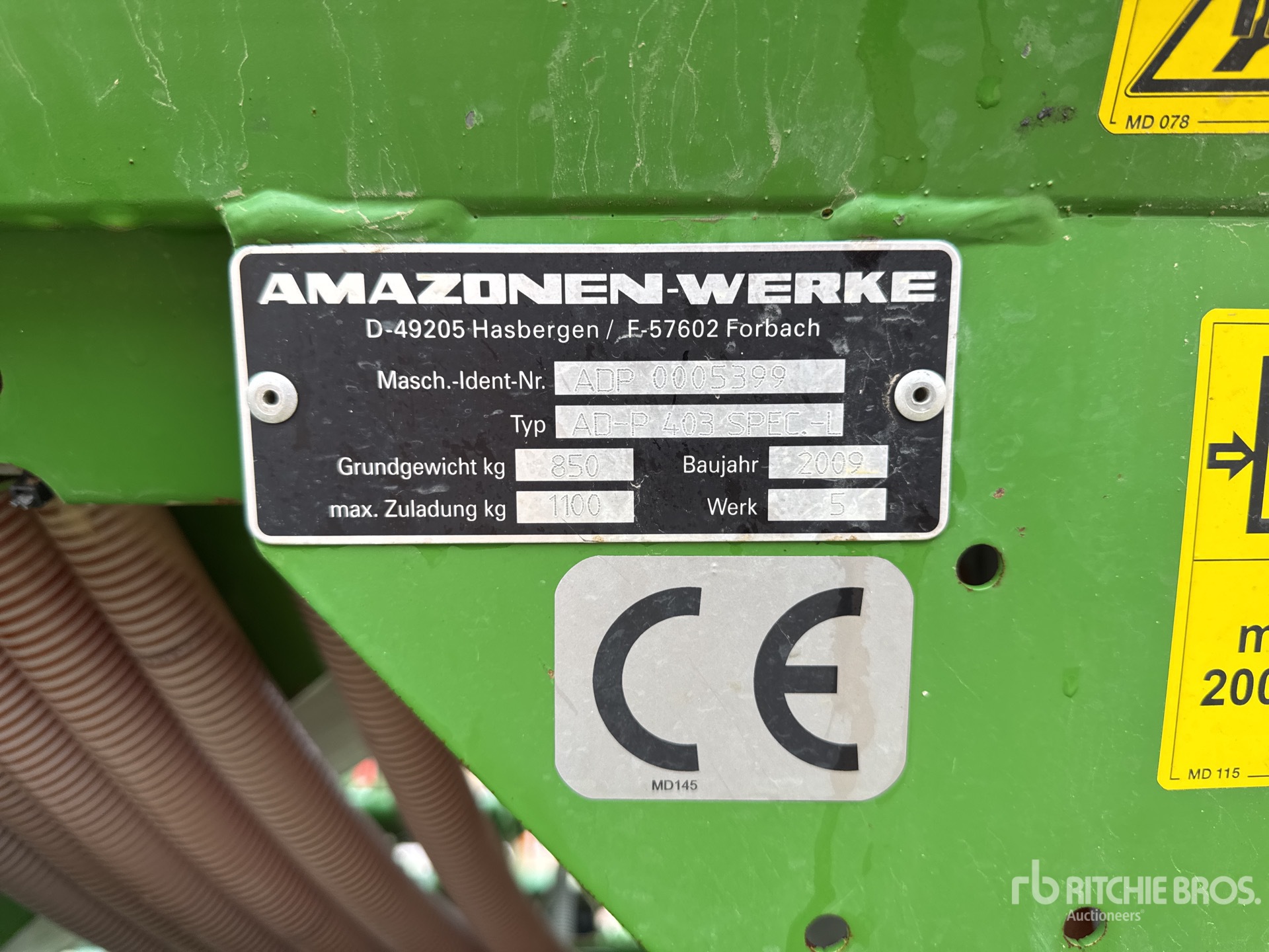 2009 Amazone ADP 403 SPECIAL