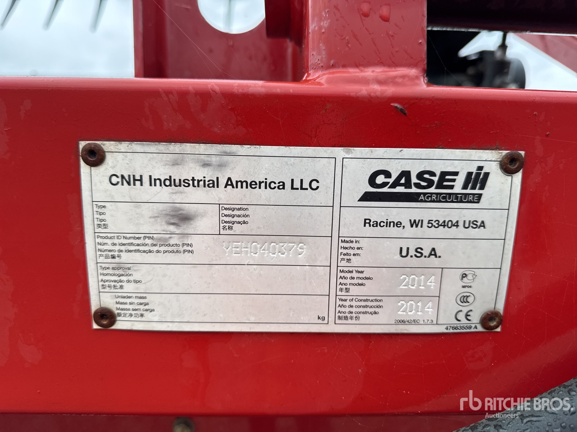 2014 Case Ih Barre De Coupe 9.2 m Draper