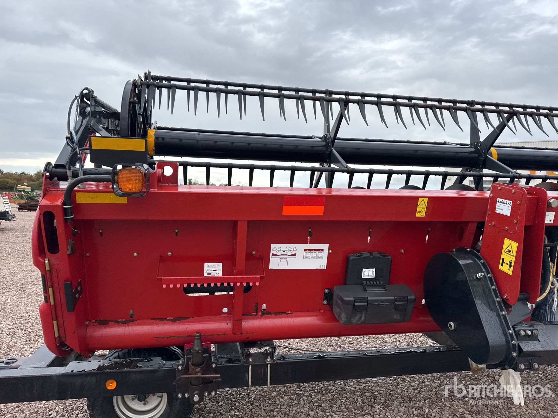 2014 Case Ih Barre De Coupe 9.2 m Draper