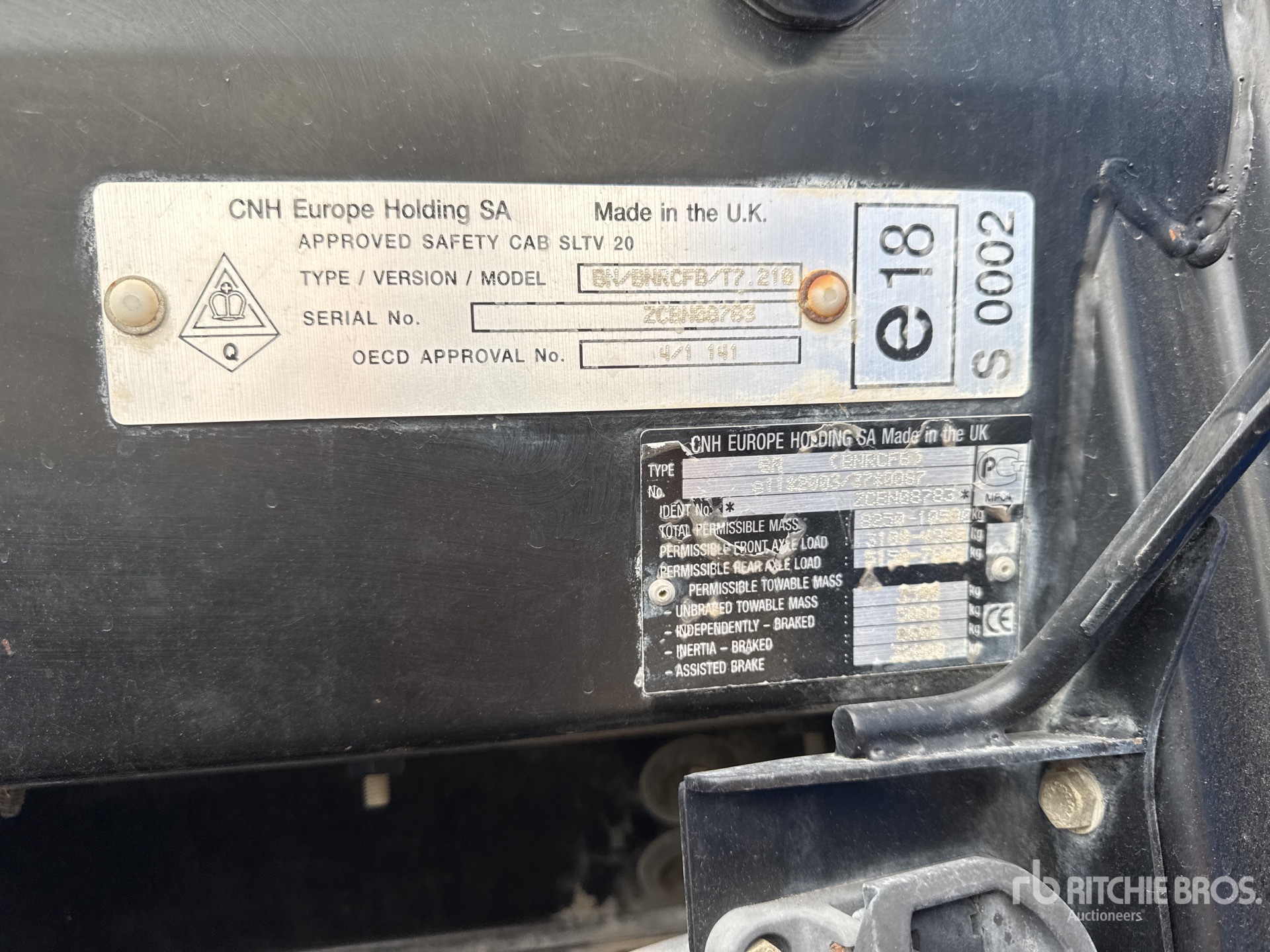 2012 New Holland T7.210 POWER CO