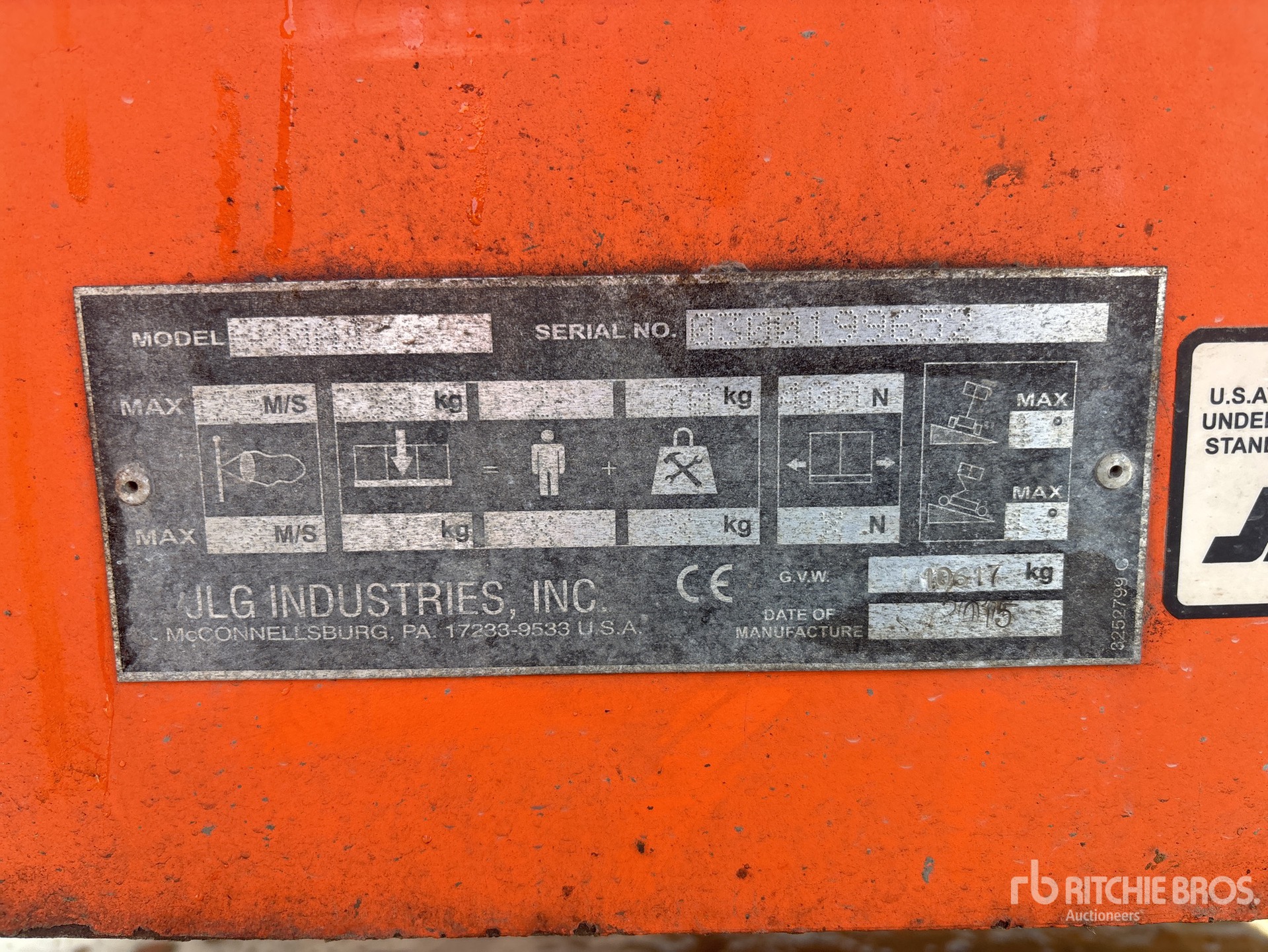 2015 JLG 600AJ