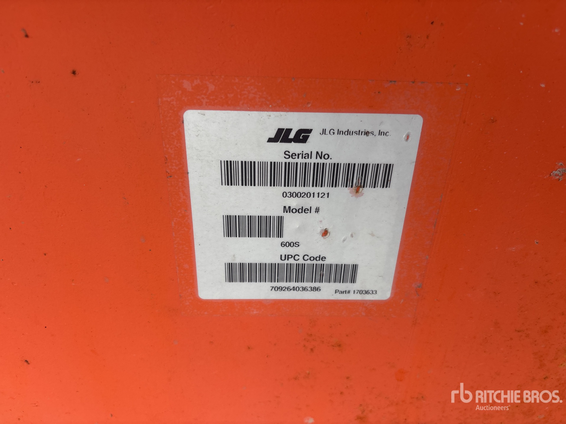 2015 JLG 600S