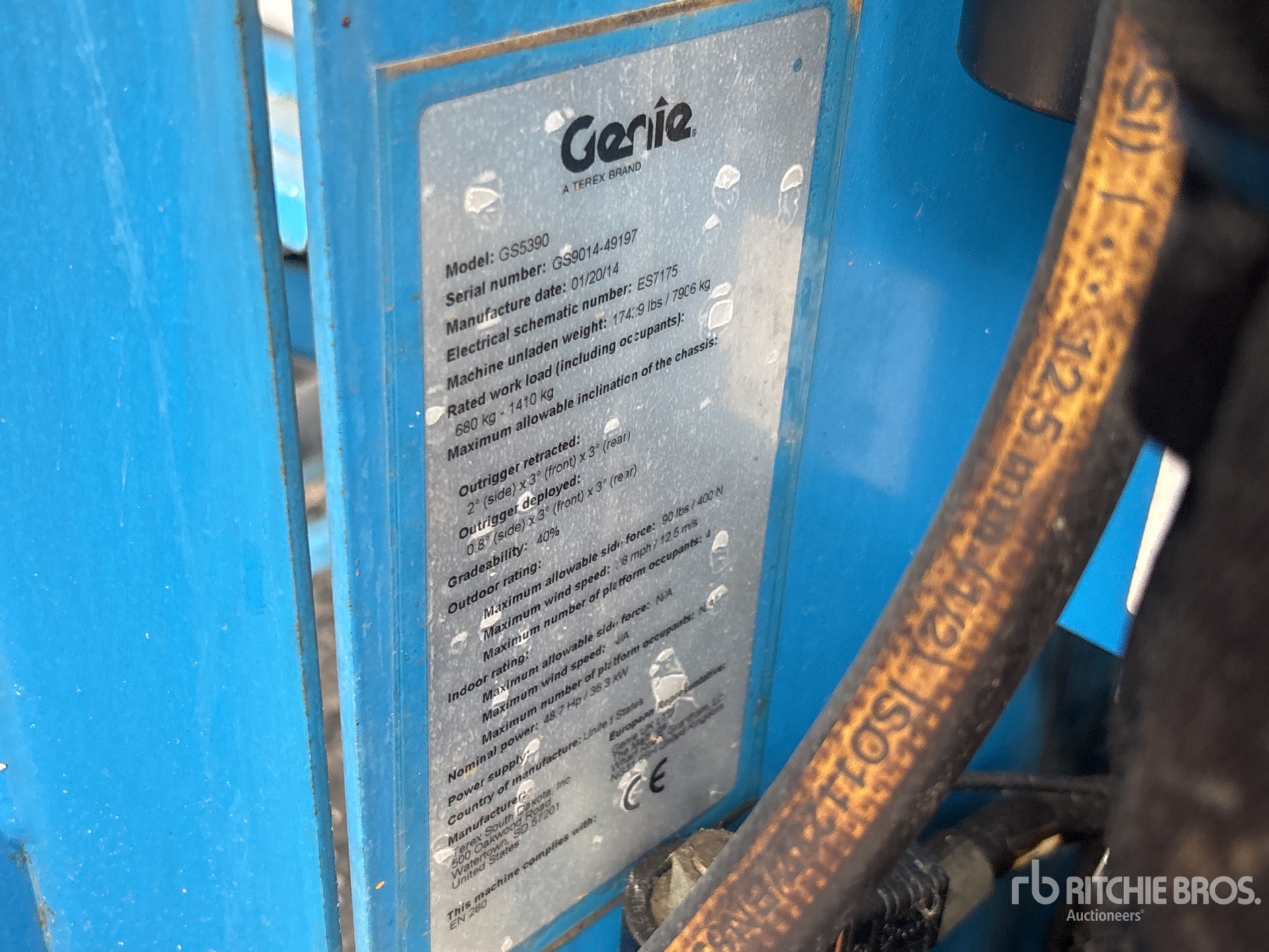 2014 Genie GS-5390
