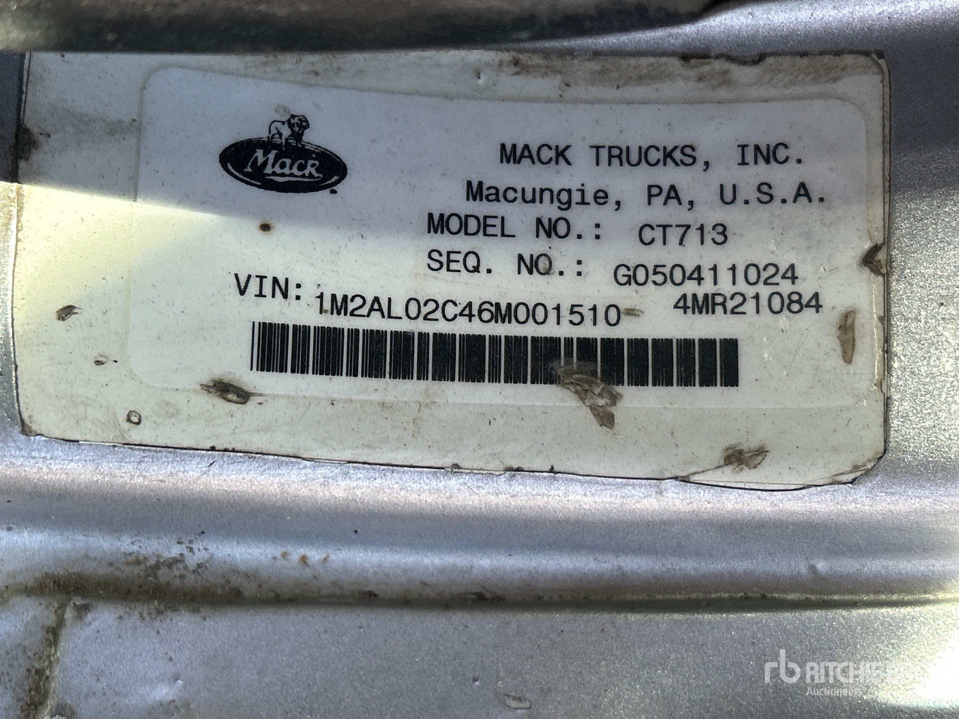 2006 Mack CT713