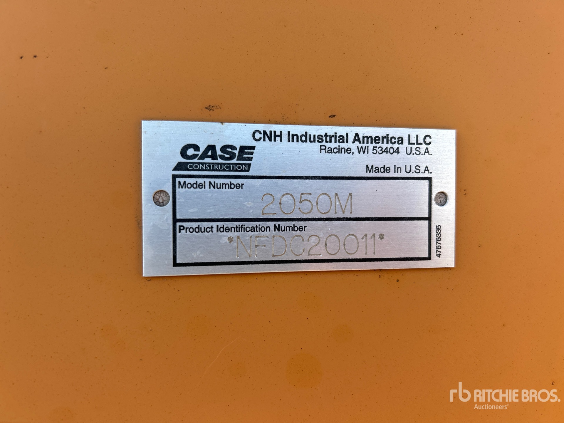 2015 Case 2050M WT