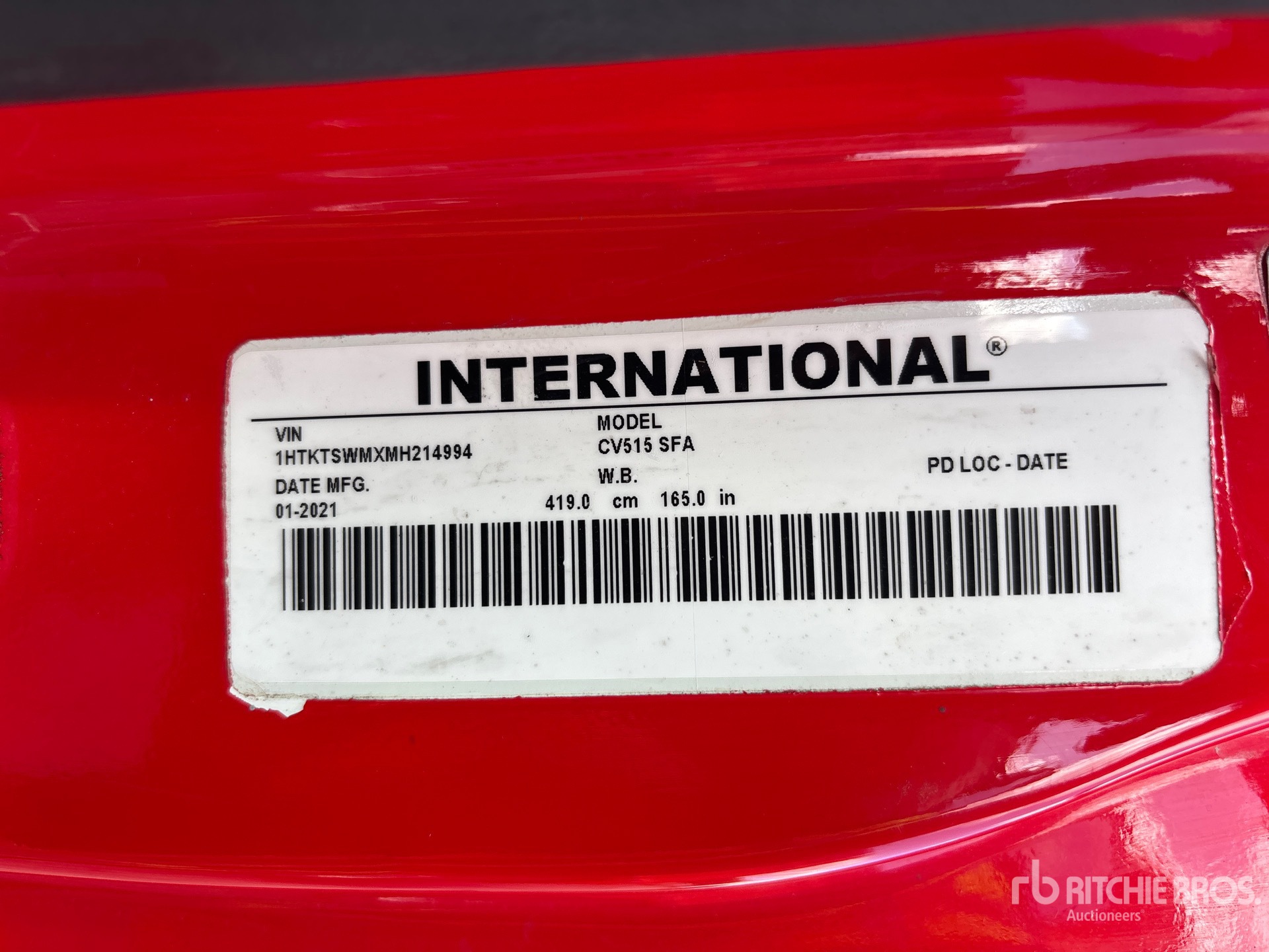 2021 International CV515
