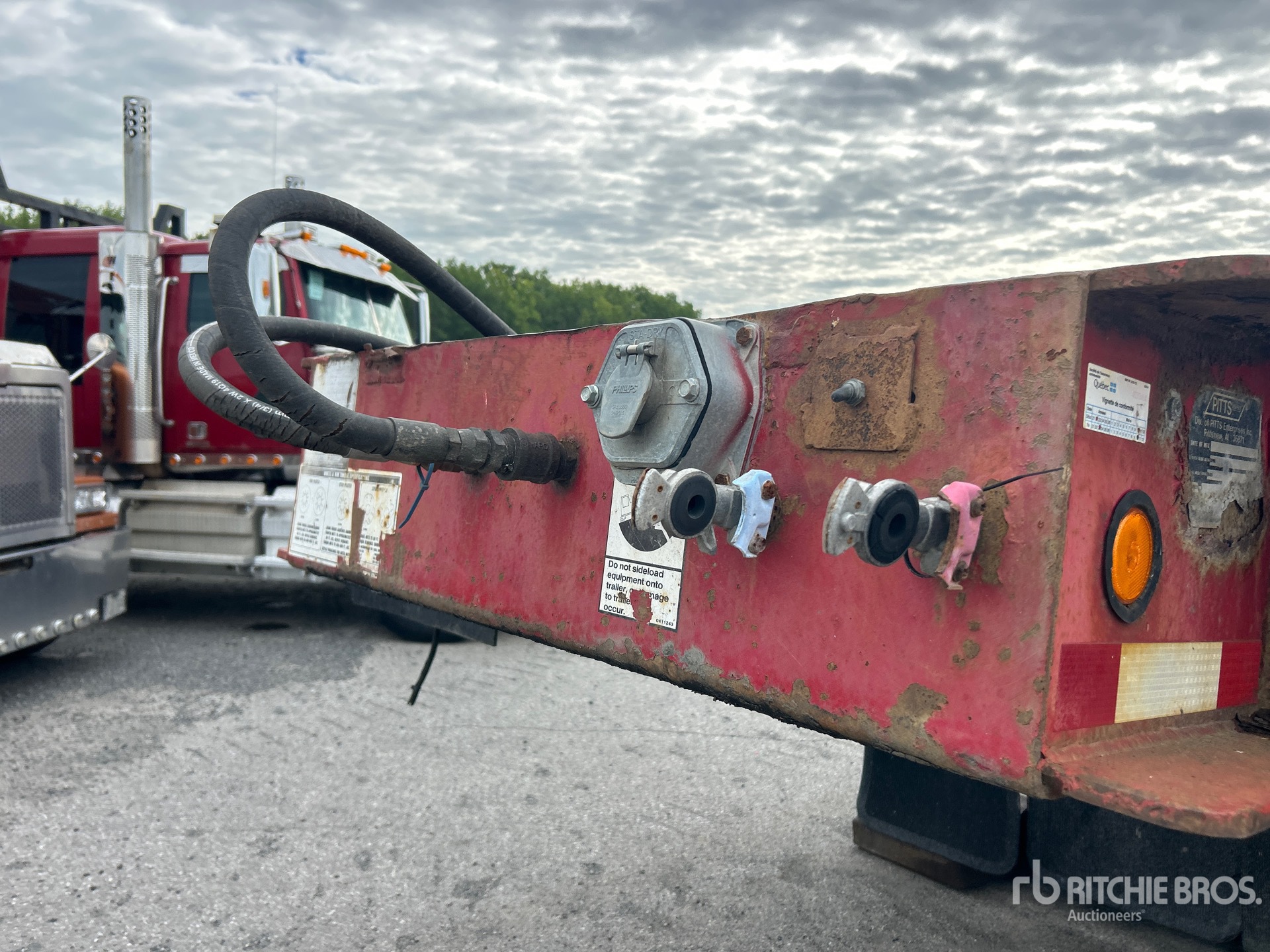 Pitts Tri/A Removable Gooseneck