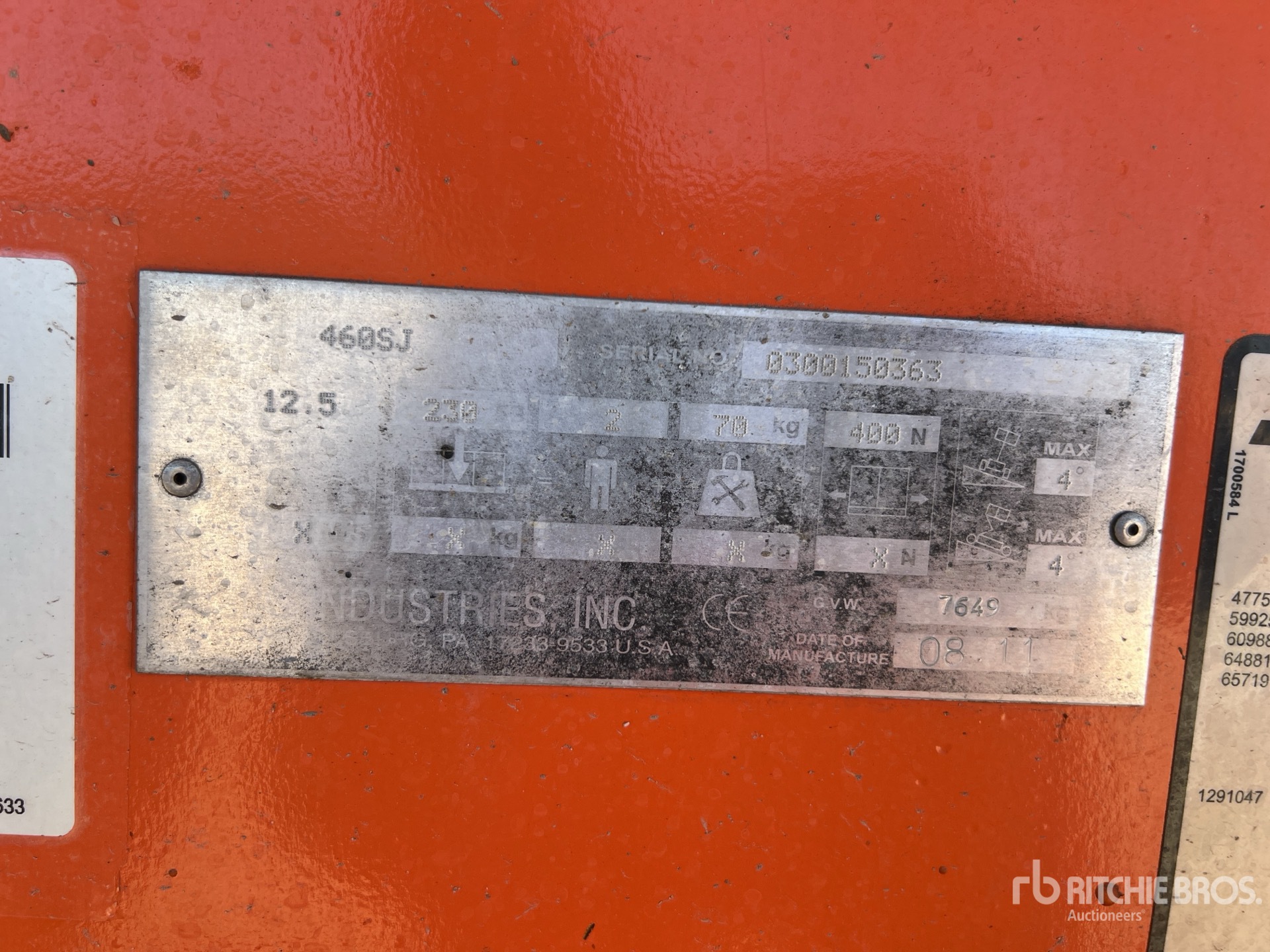 2011 JLG 460SJ