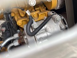 Engine with A/C Compressor