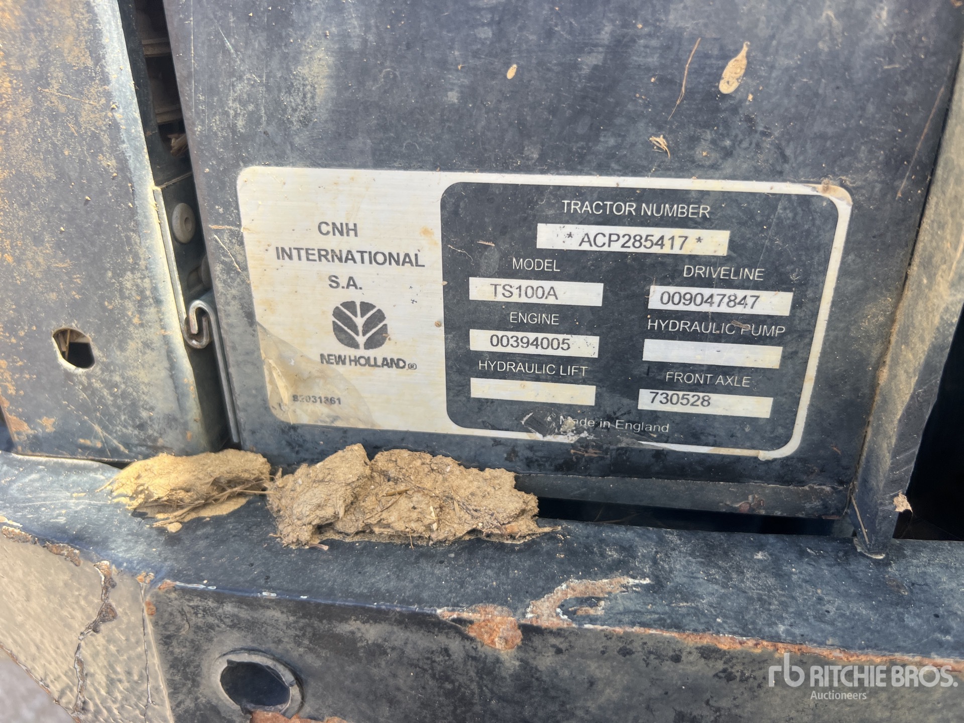 2007 New Holland TS100A