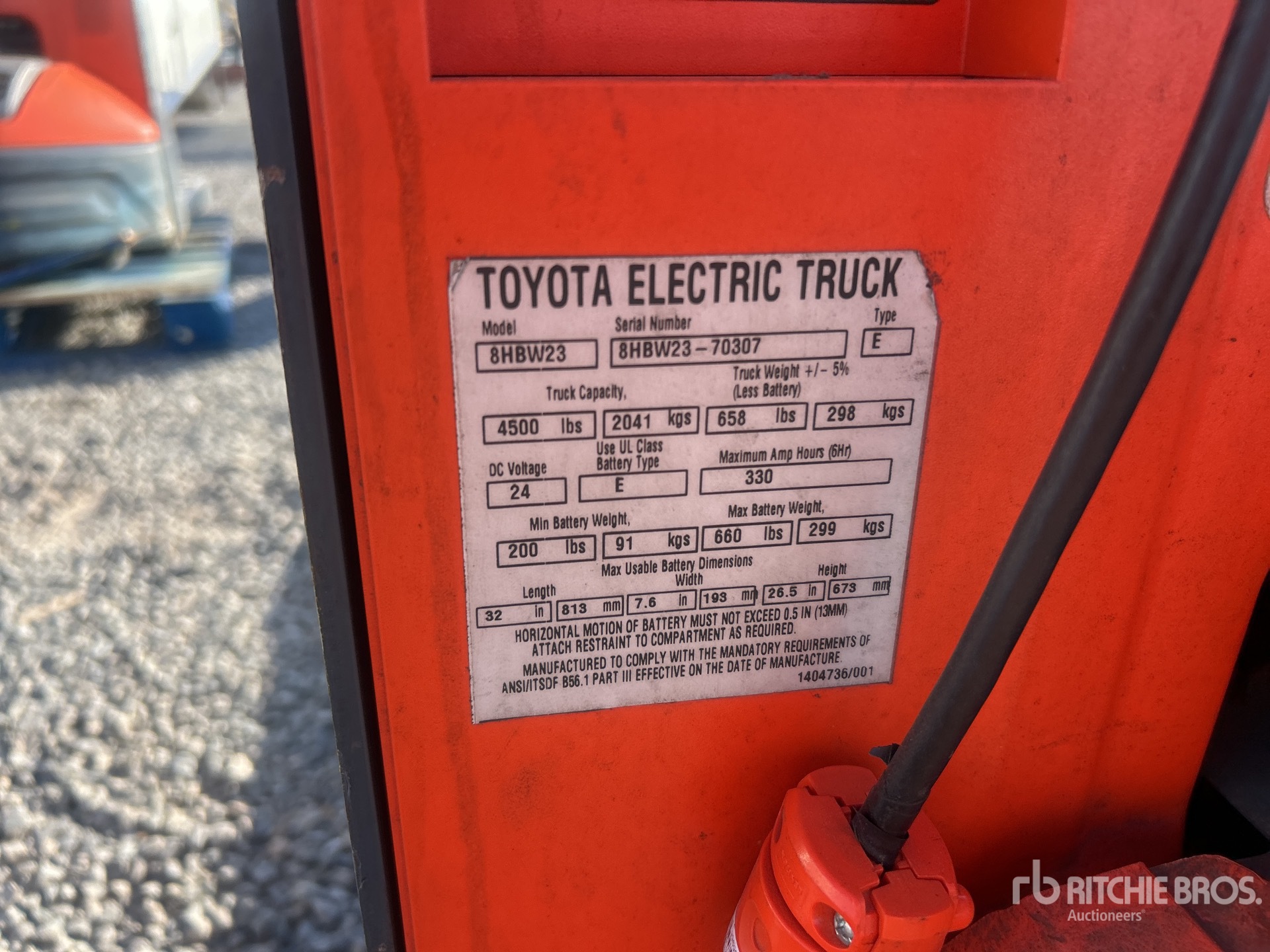 Toyota 8HBW23