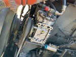 Engine with A/C Compressor