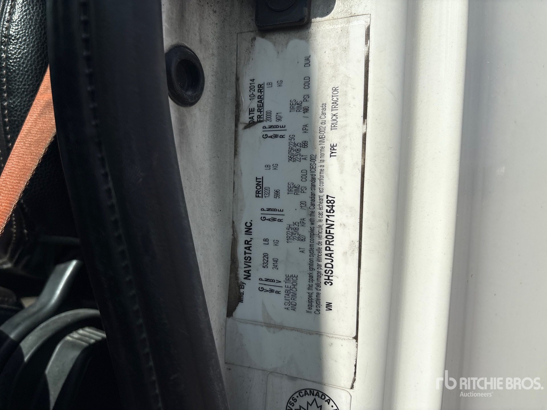 2015 International PROSTAR+
