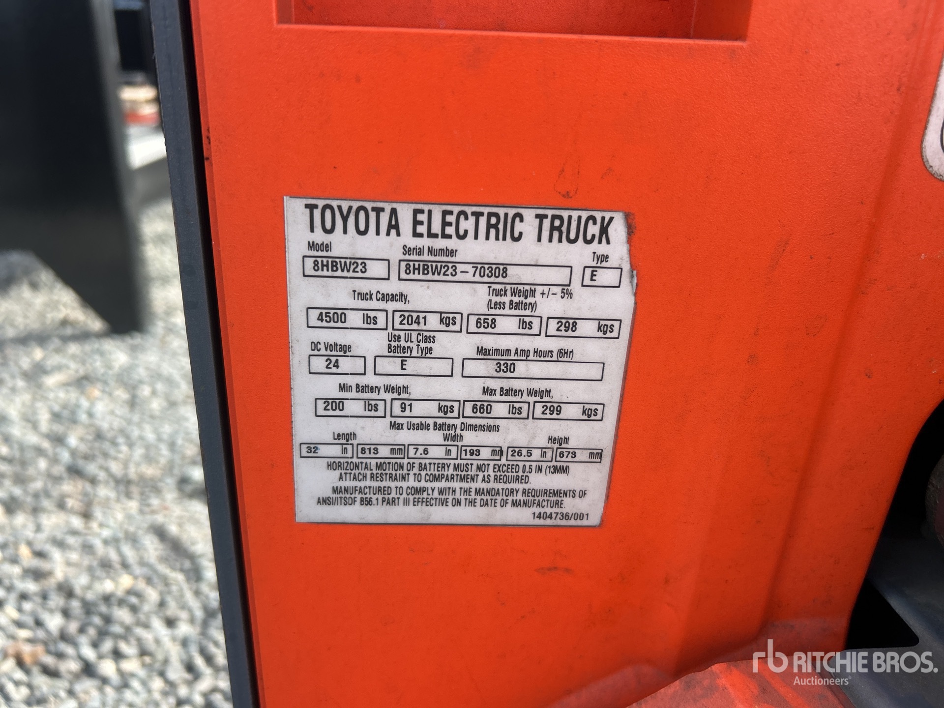 Toyota 8HBW23