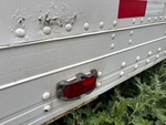 Trailer Chassis with Marker Lights Functional
