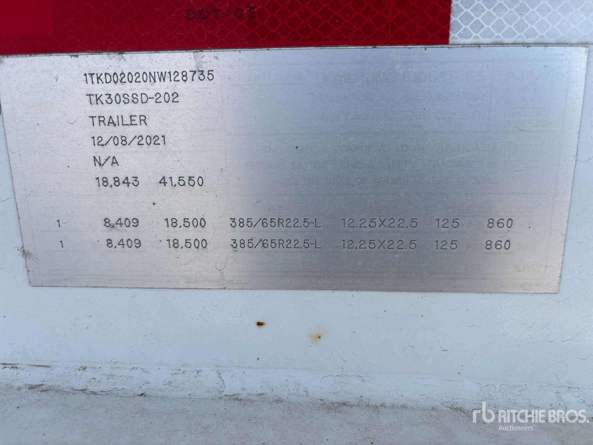 2022 Trail King TK30SSD-202