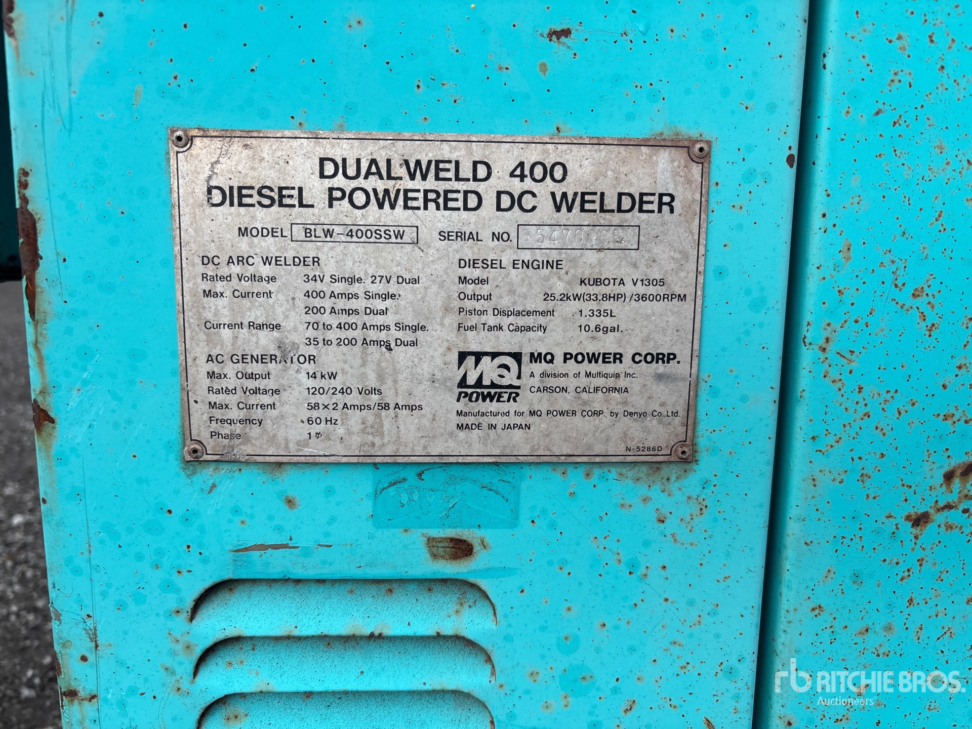 Multiquip BLW-400SSW