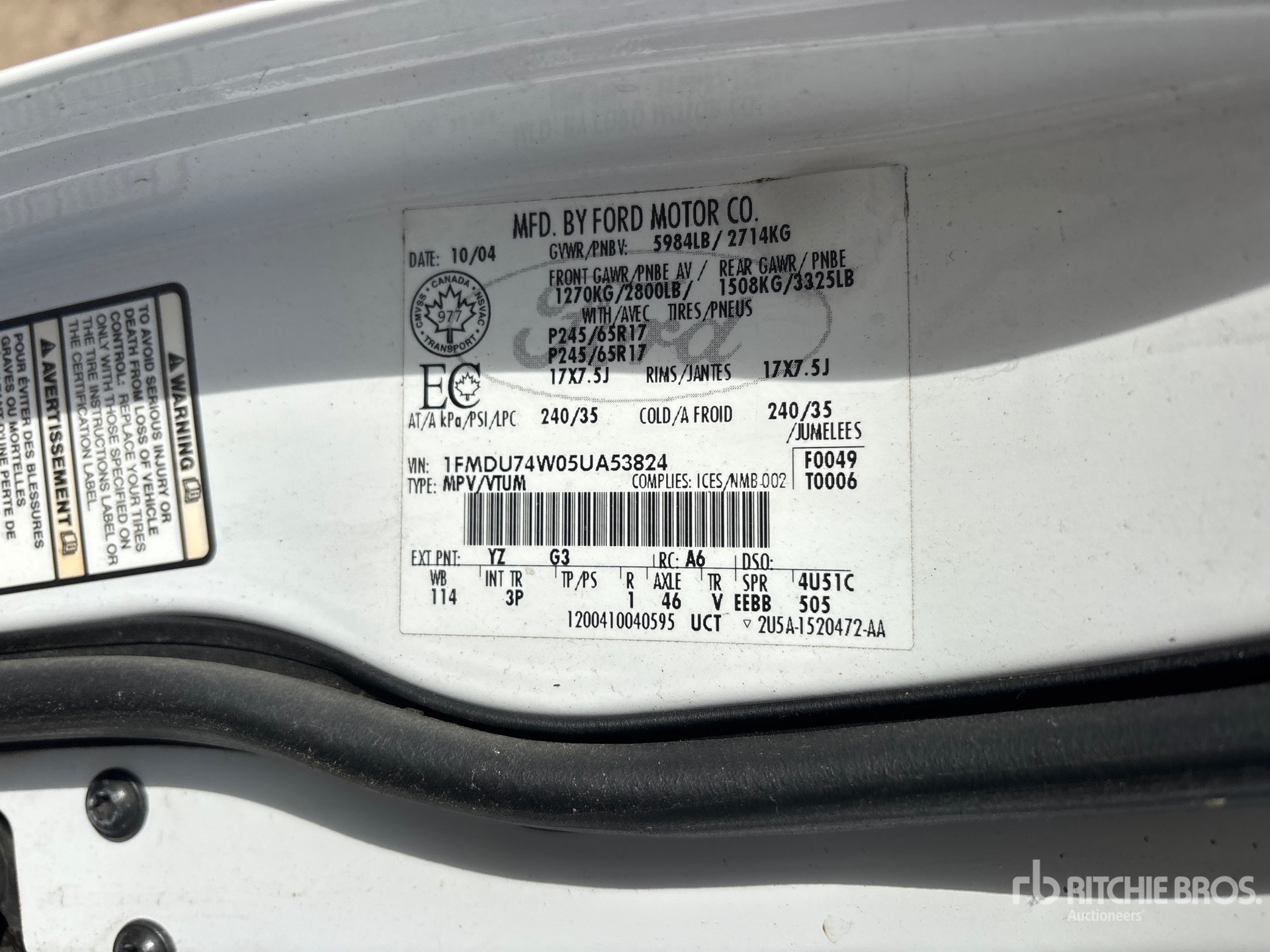 2005 Ford EXPLORER