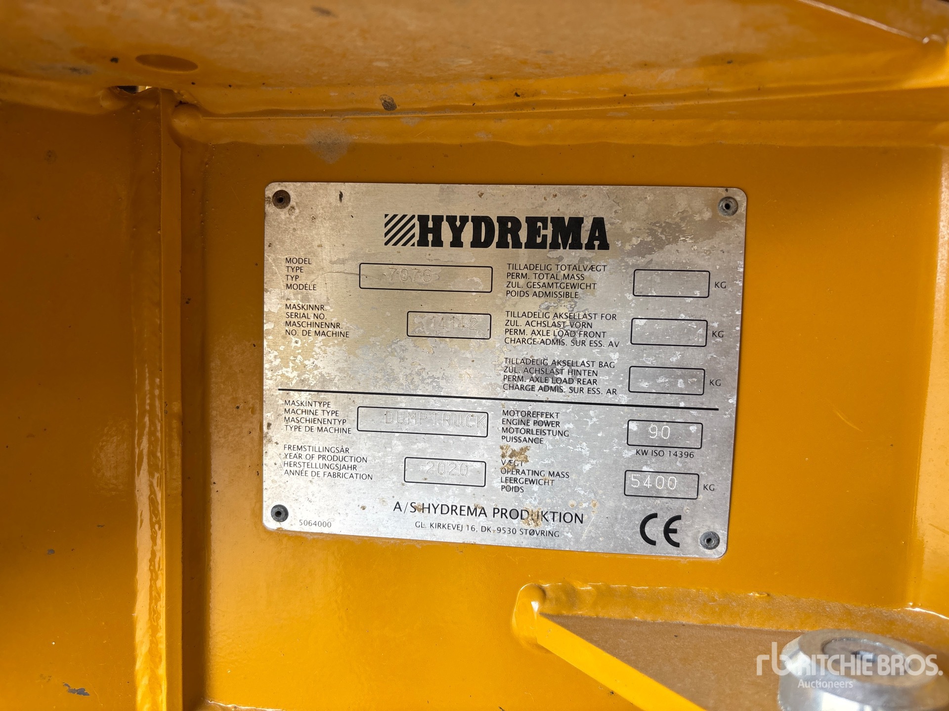 2020 Hydrema 707G