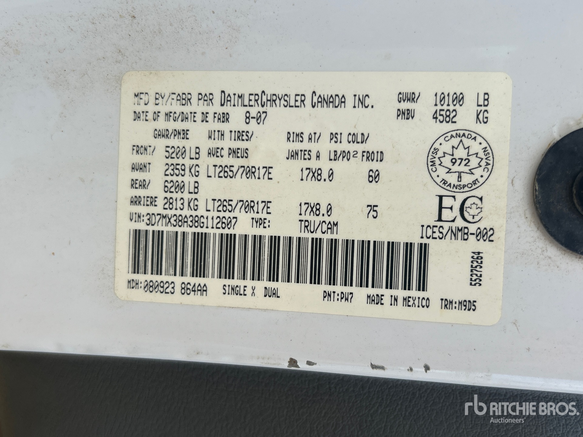 2007 Dodge Ram 3500