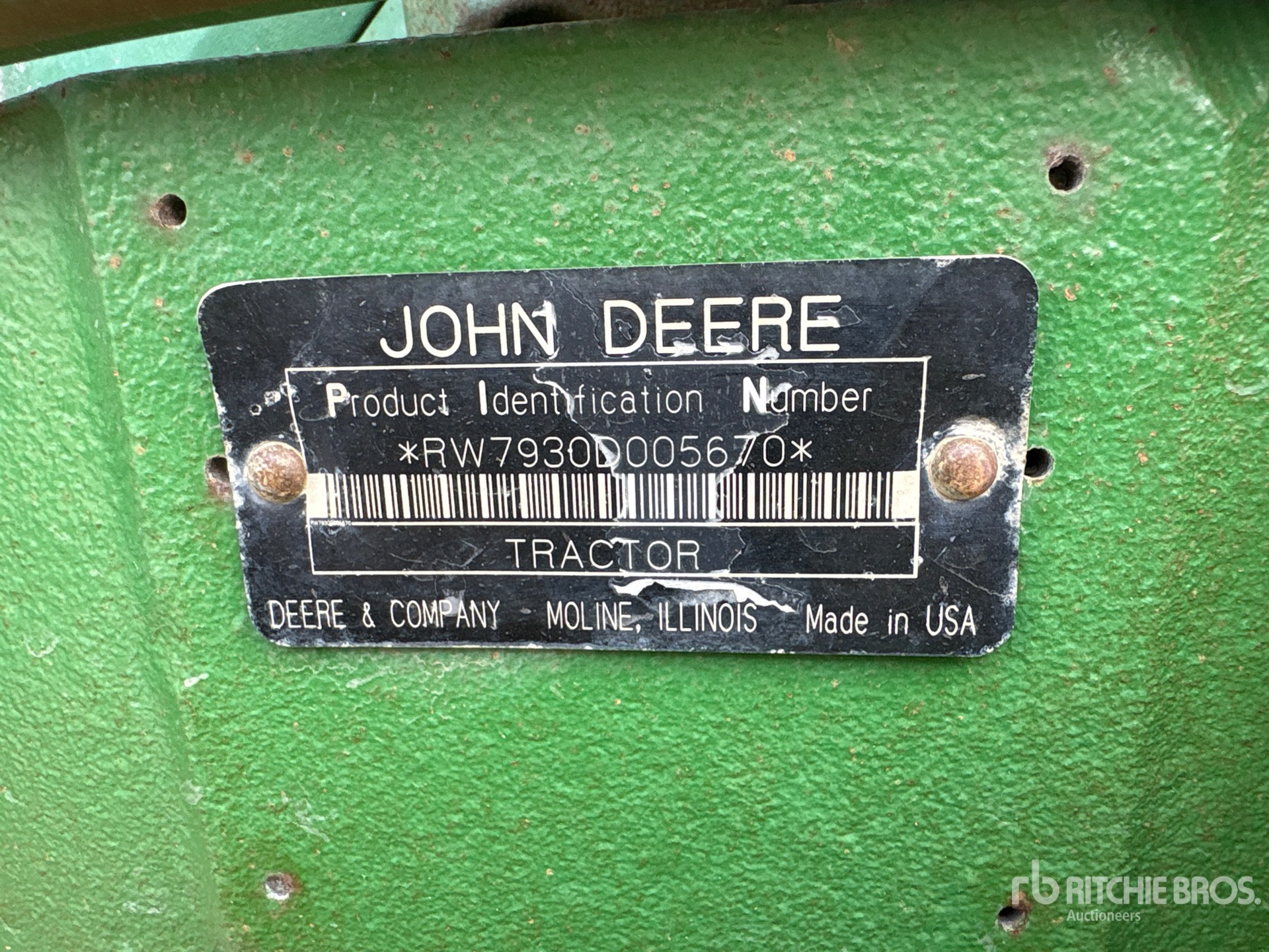 2007 John Deere 7930