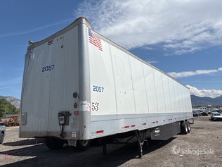 Remorque Wabash 2023 DVHDHPC 53 ft T/A Van (Inoperable) — occasion