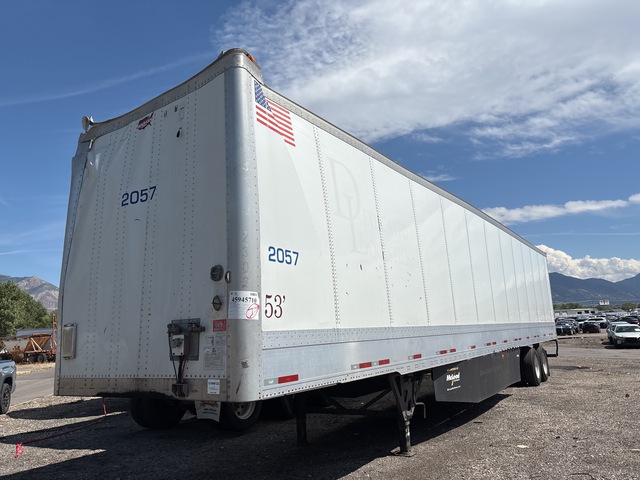 2023 Wabash DVHDHPC 53 ft T/A Van Trailer (Inoperable)