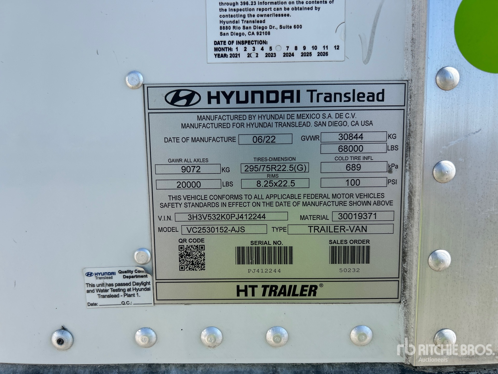 2023 Hyundai VC2530152-AJS