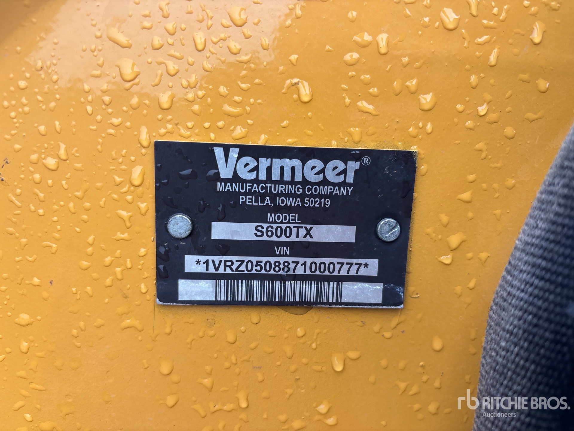 2007 Vermeer S600TX