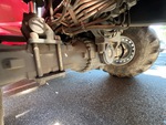 Drivetrain with Rear Axle Oscillating Pin