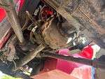 Drivetrain with Front Axle Oscillating Pin