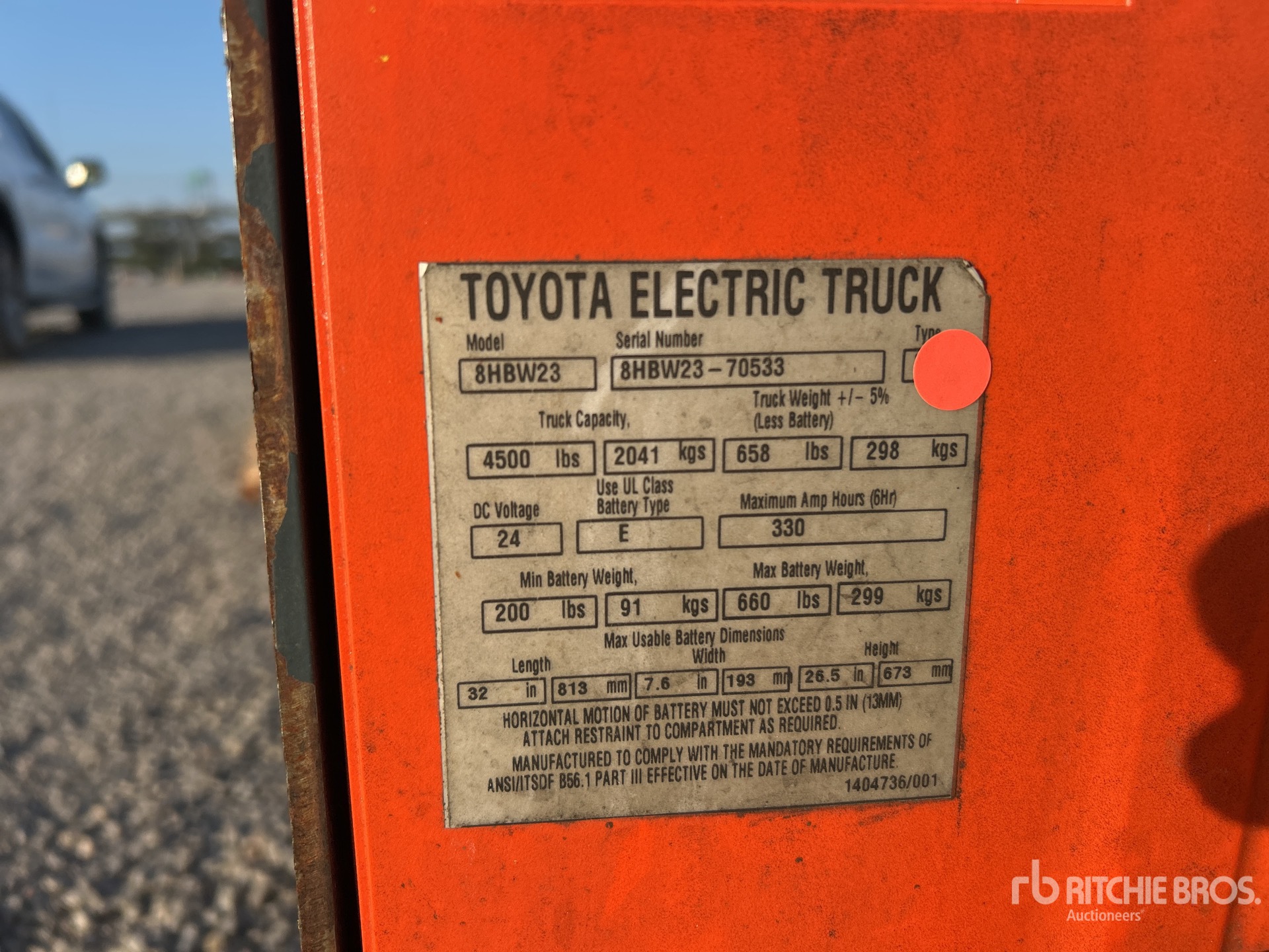 Toyota 8HBW23