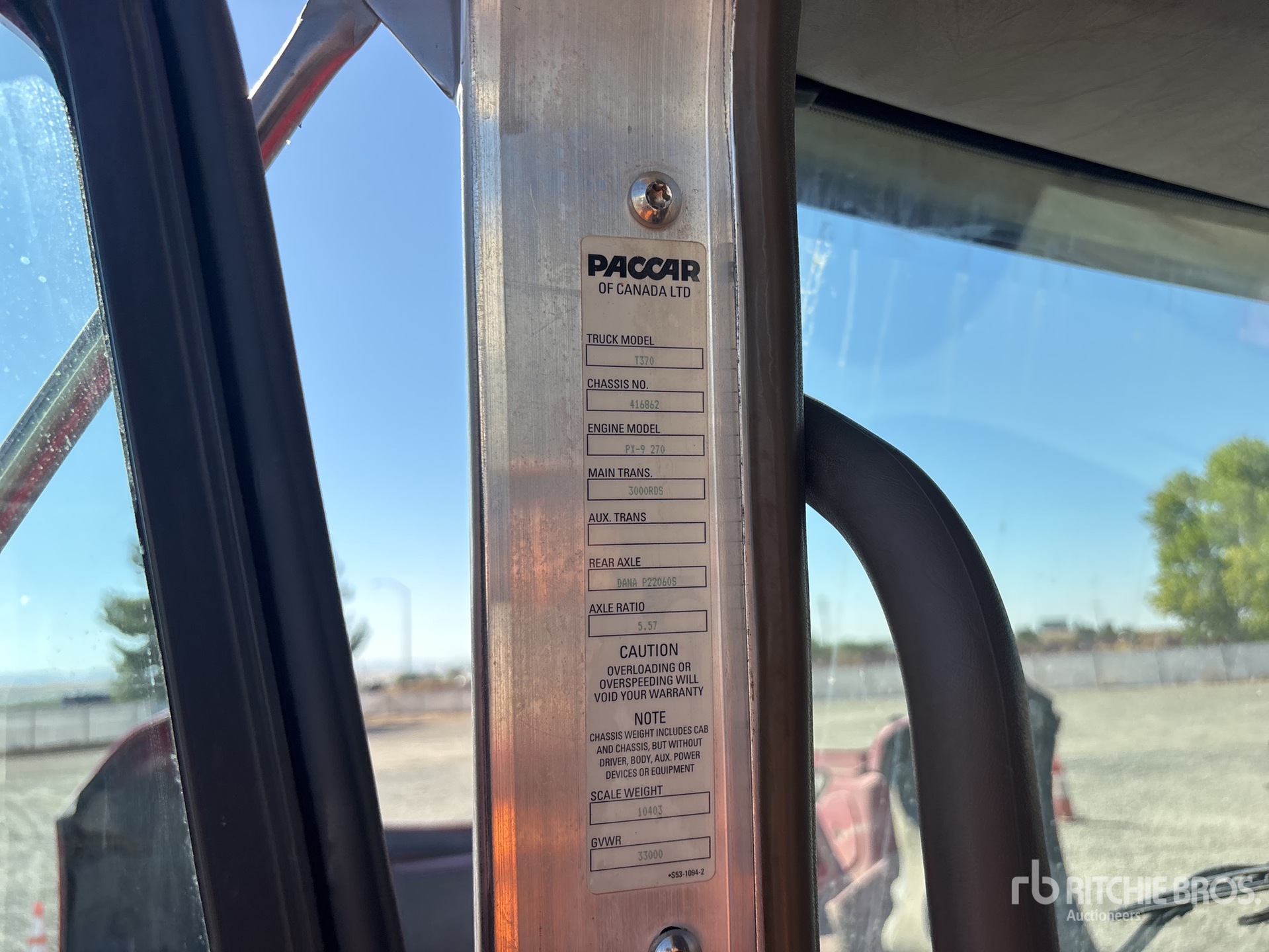 2014 Kenworth T370