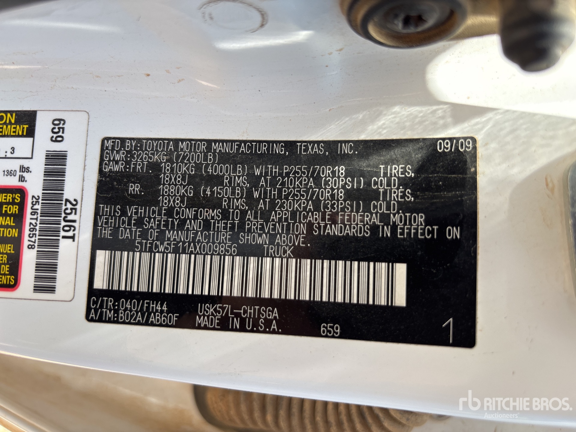2010 Toyota TUNDRA