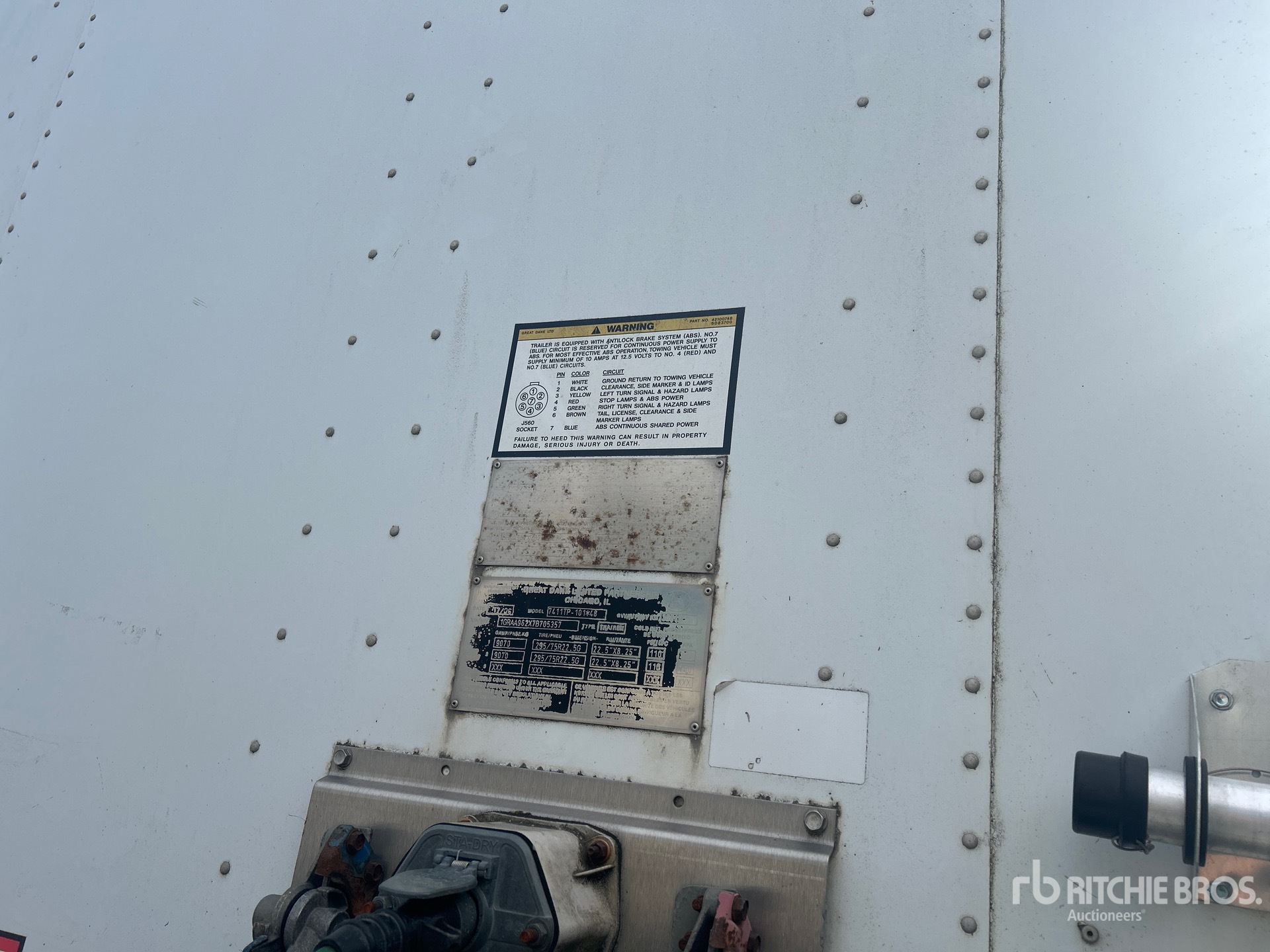2007 Great Dane 48 FT X 102 IN T/A