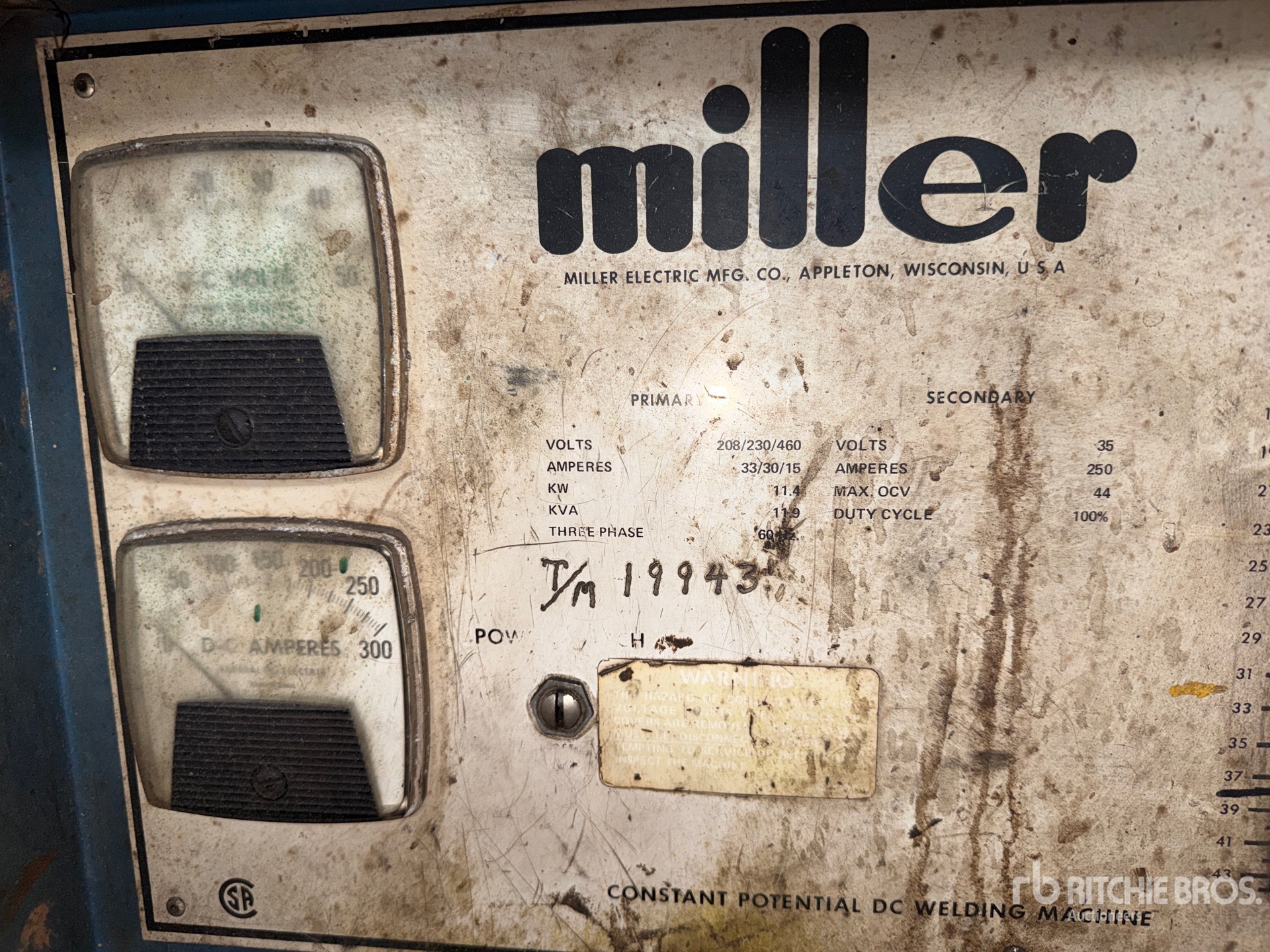 1977 Miller CP-250TS