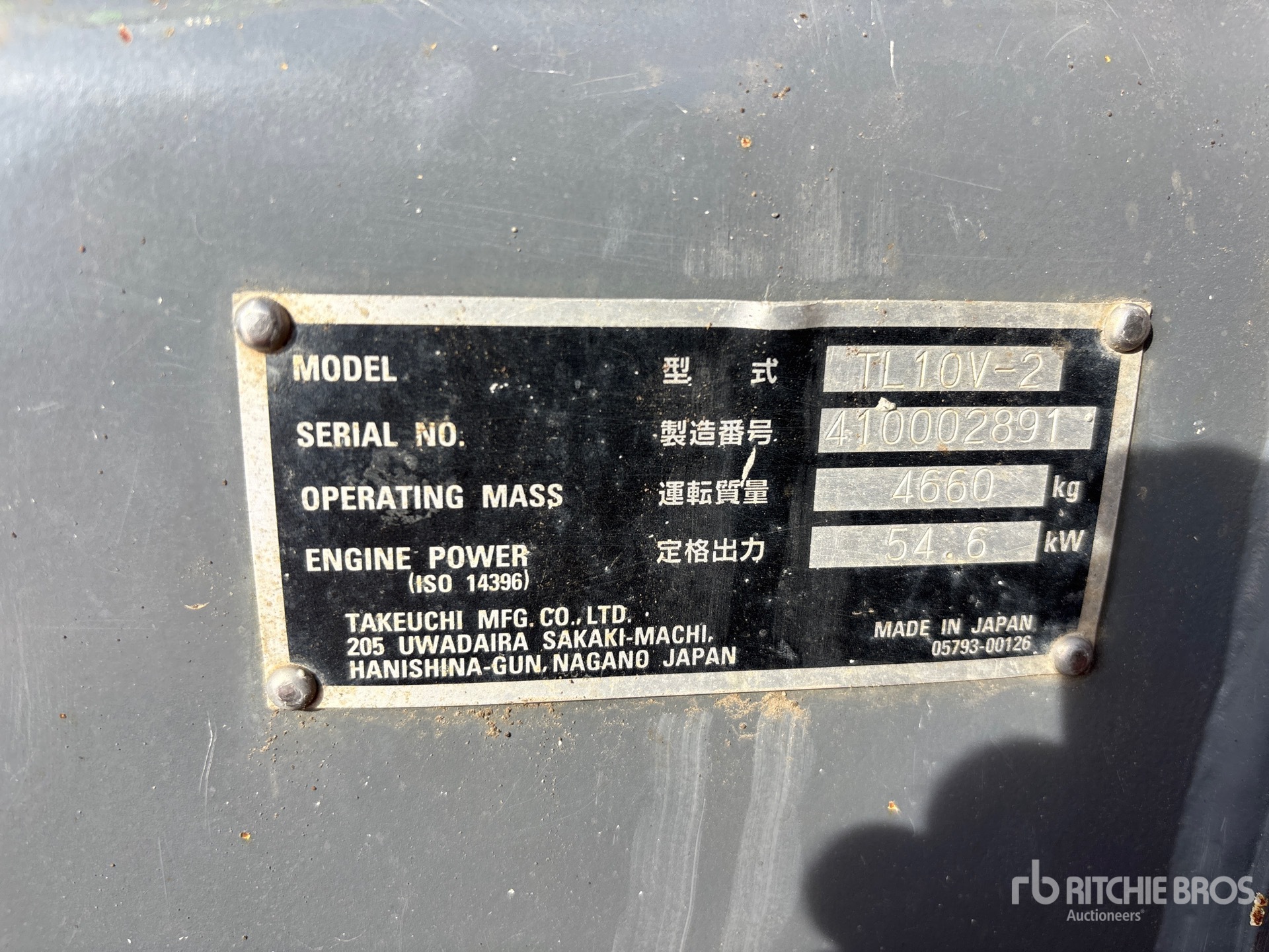 2021 Takeuchi TL10V2