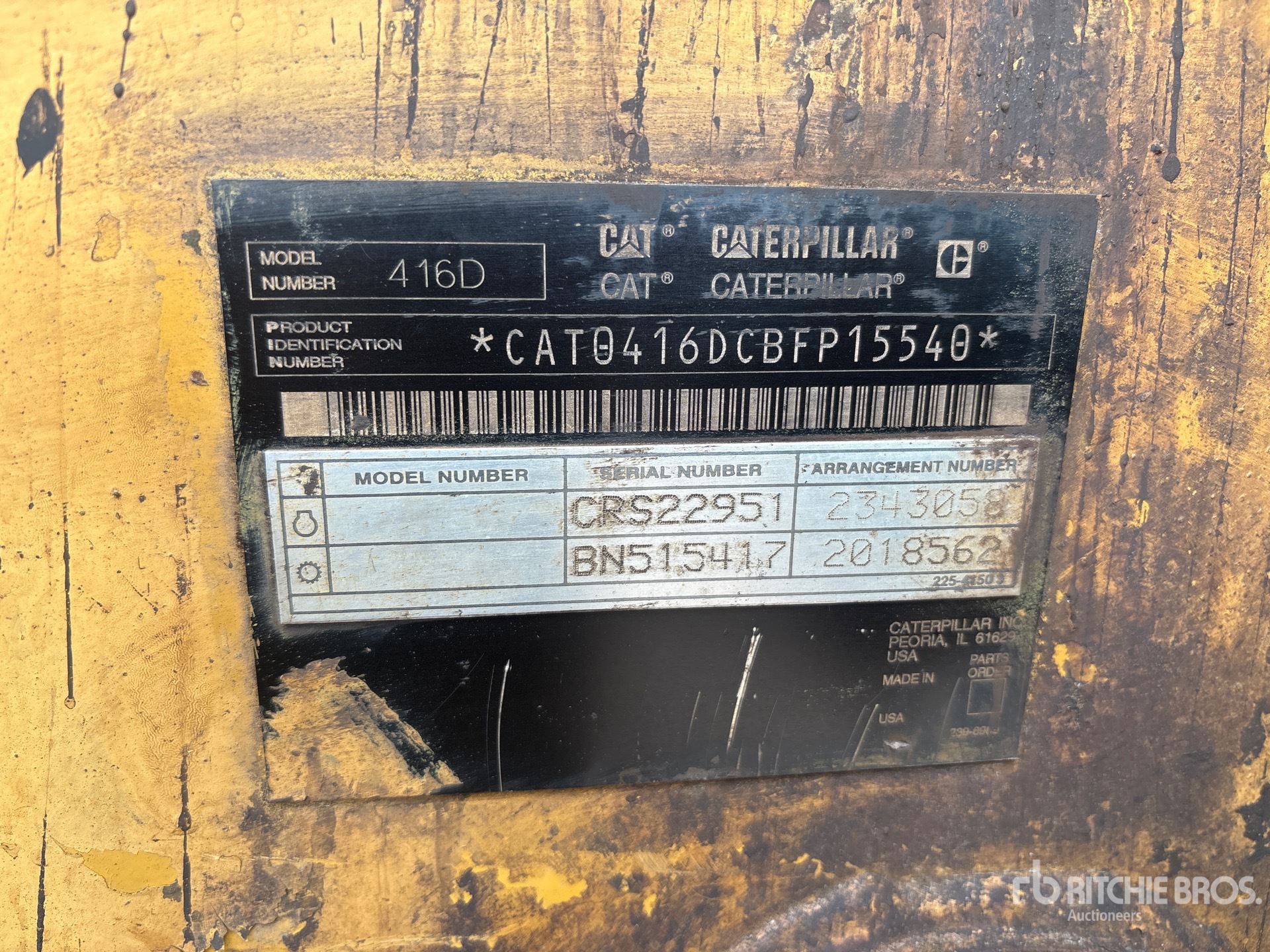 2005 Caterpillar 416D