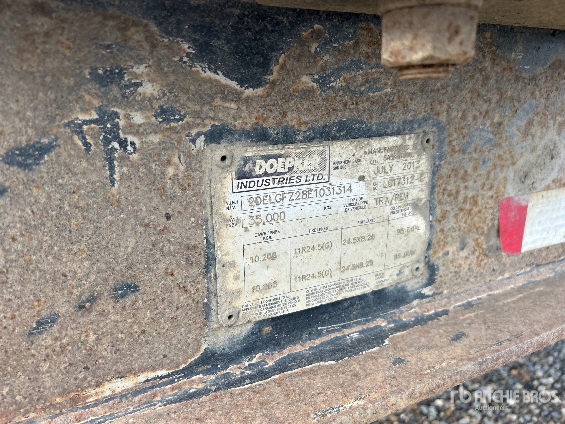 2014 Doepker T/A SUPER B-TRAIN LEAD