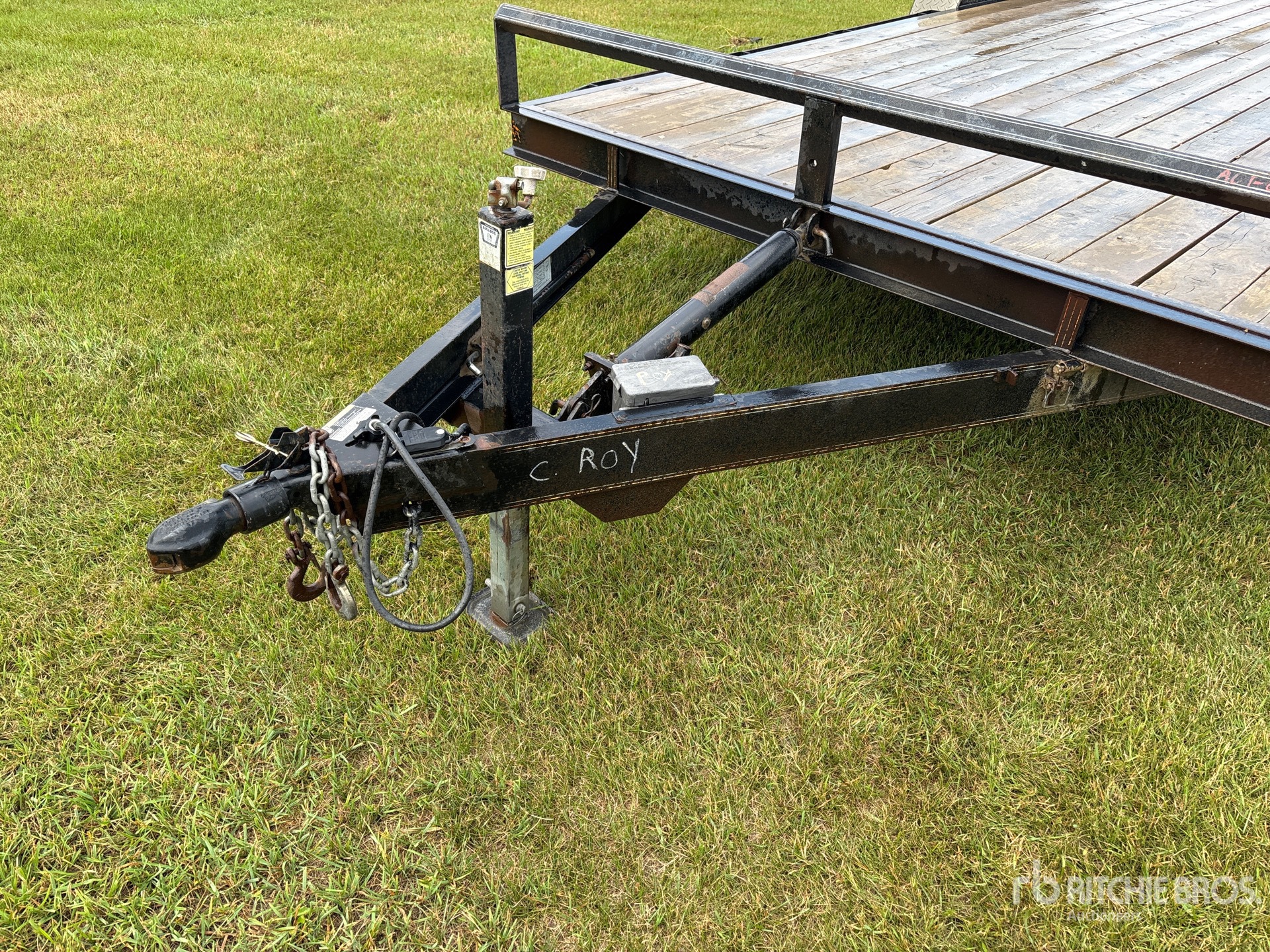 2010 Double A 20 ft T/A Tilt Deck