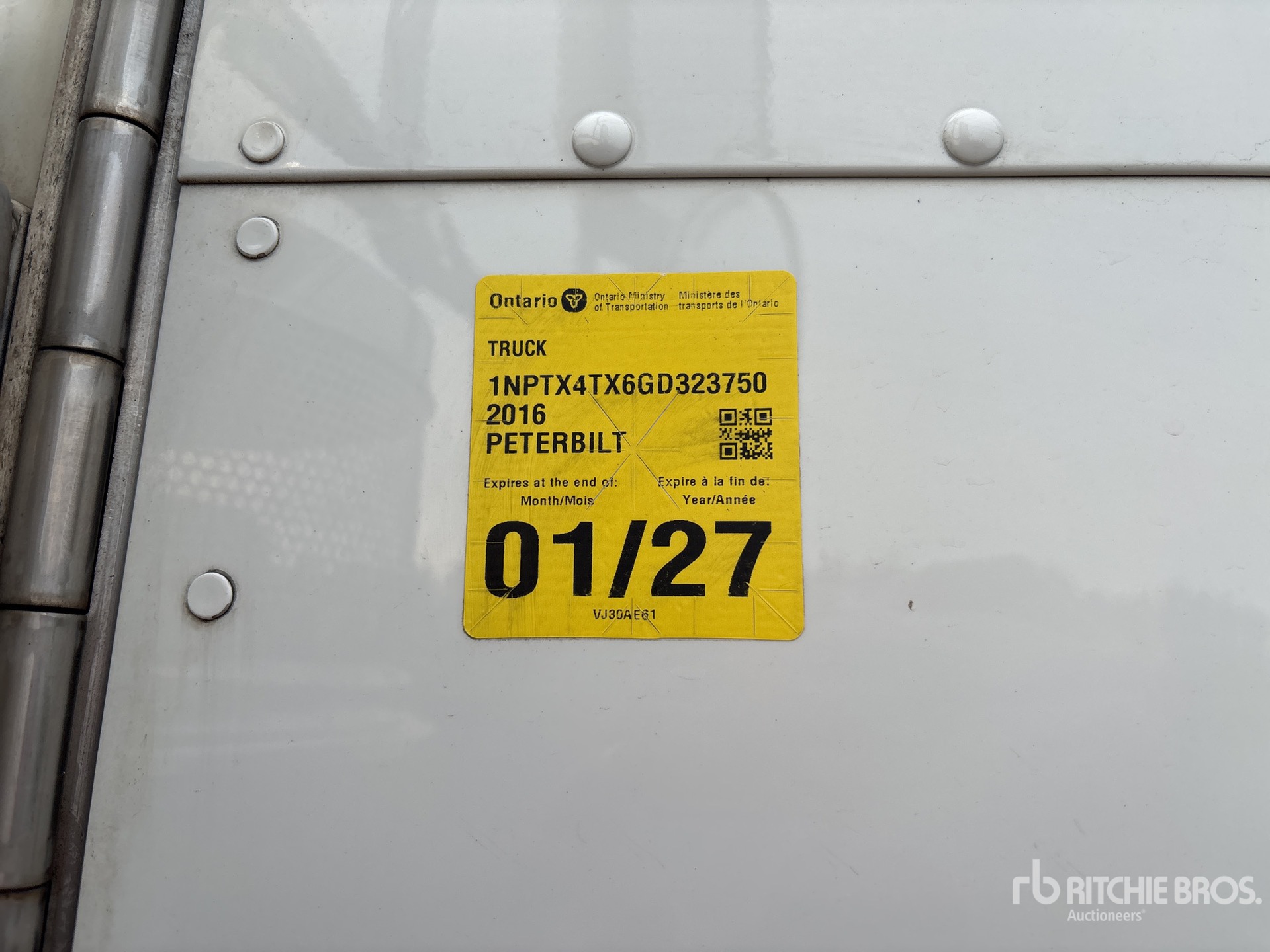 2016 Peterbilt 367