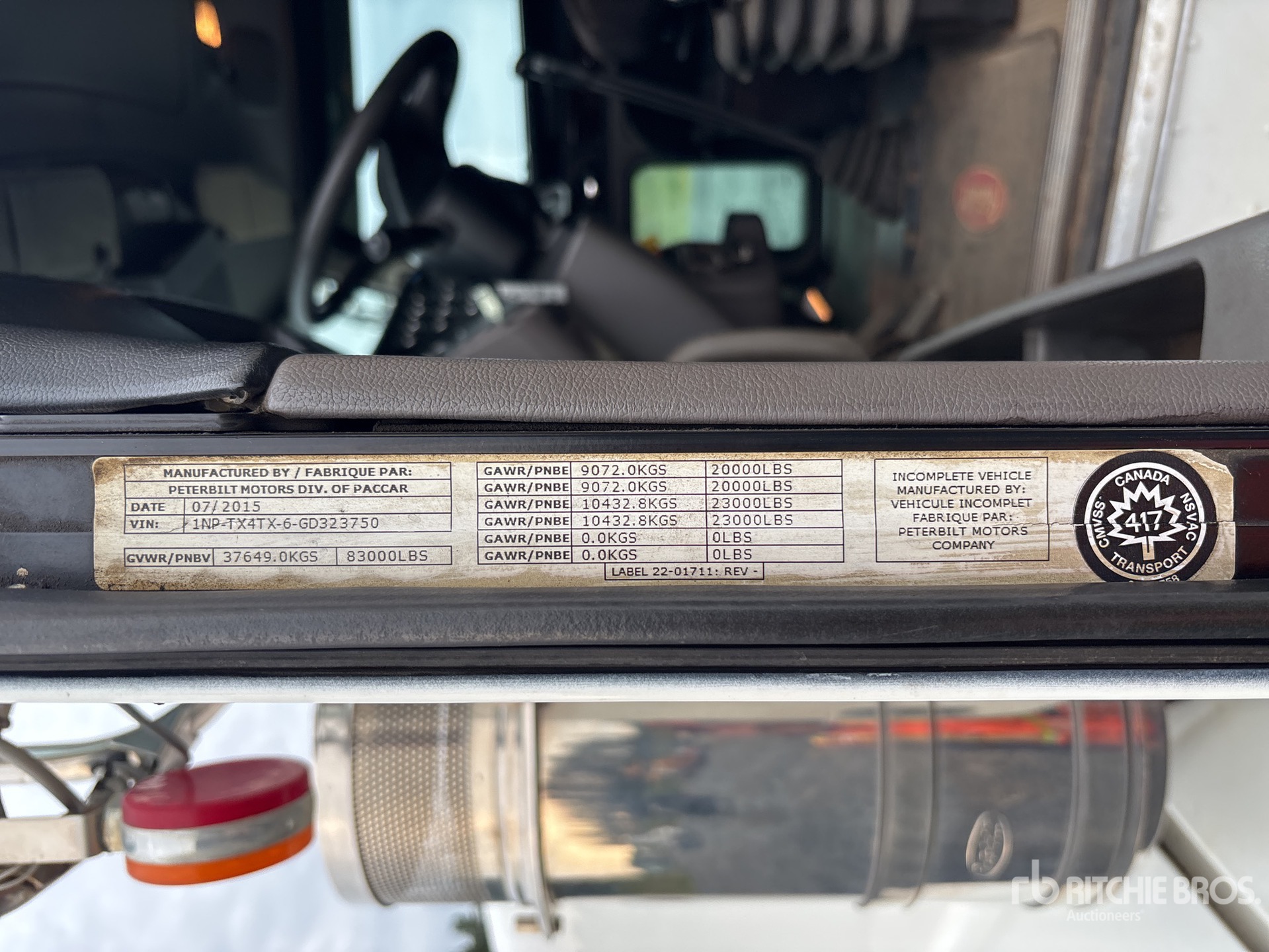 2016 Peterbilt 367