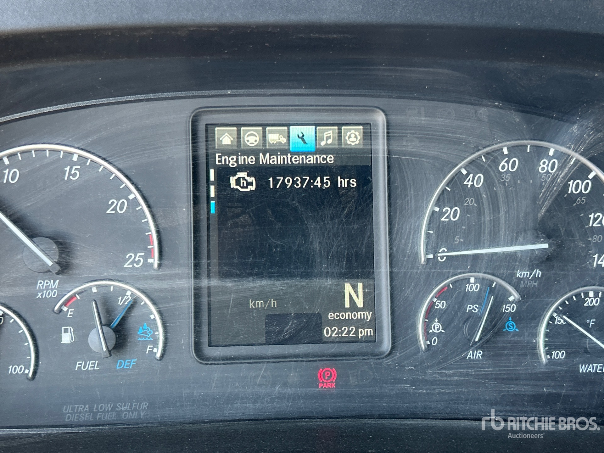 Cab with Engine Hours