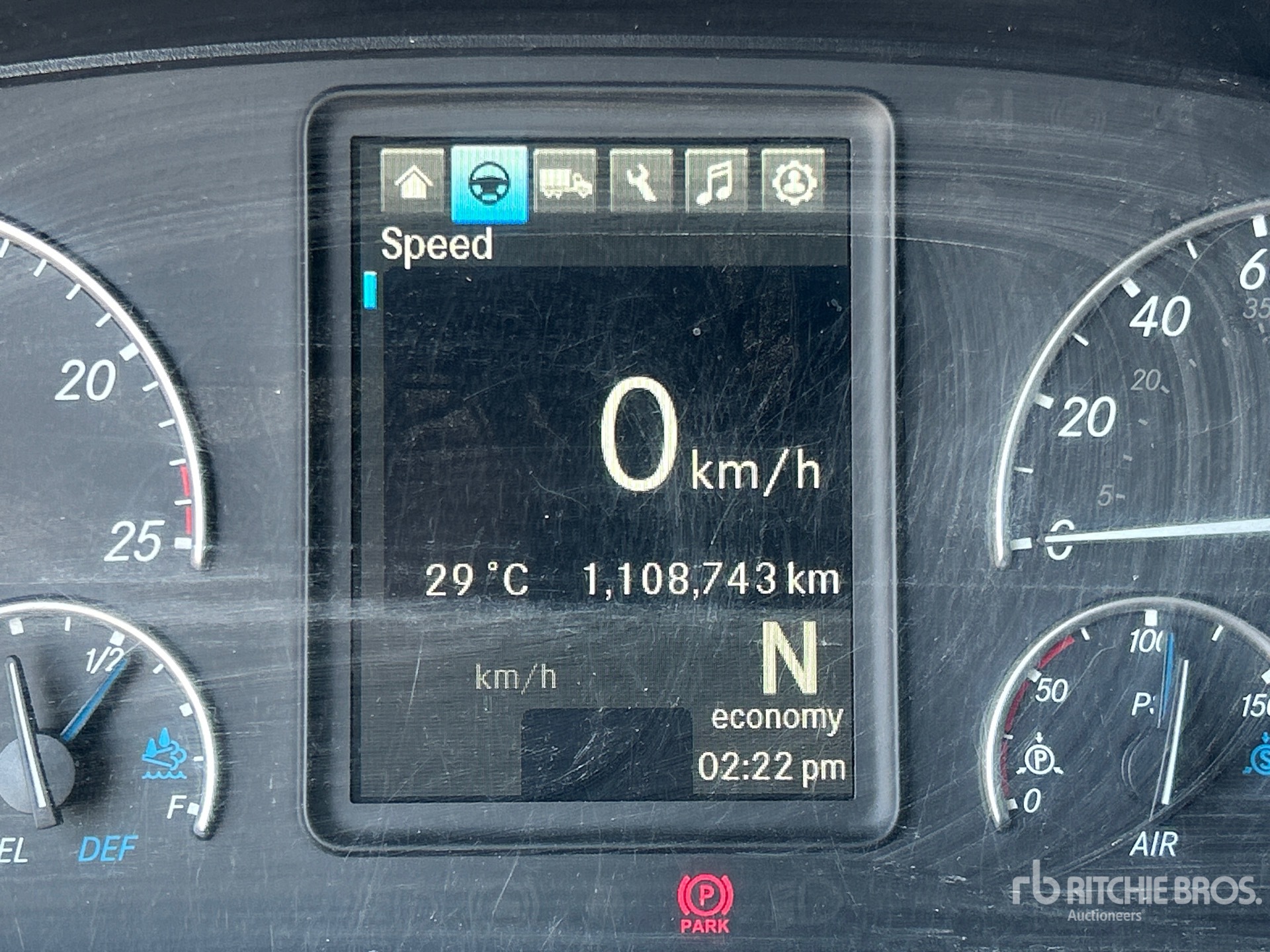 General Appearance with Hour Meter / Odometer