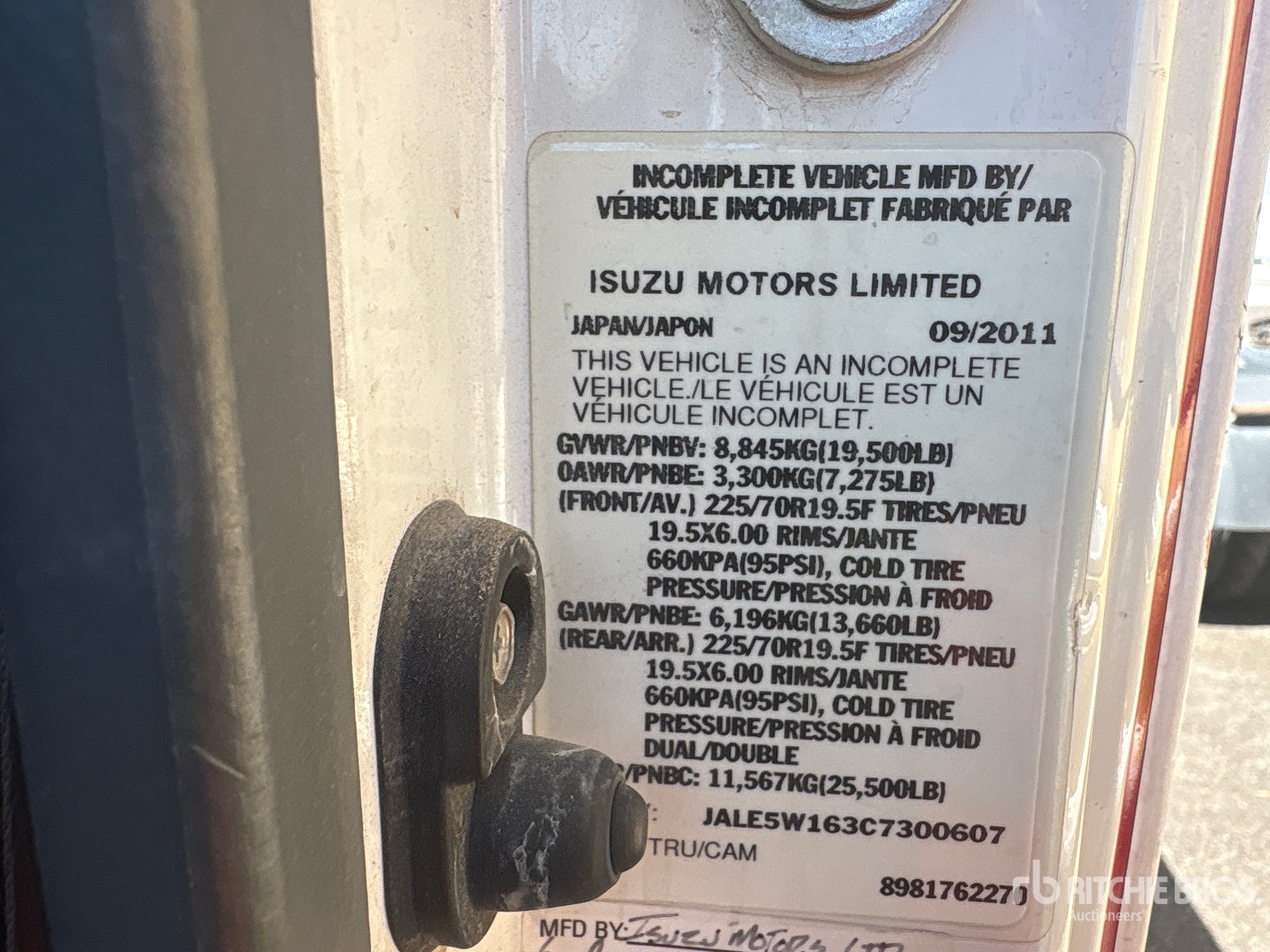 2012 Isuzu NQR
