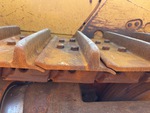 Train de roulement with Hauteur de crampon droit