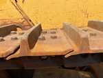 Train de roulement with Hauteur de crampon gauche