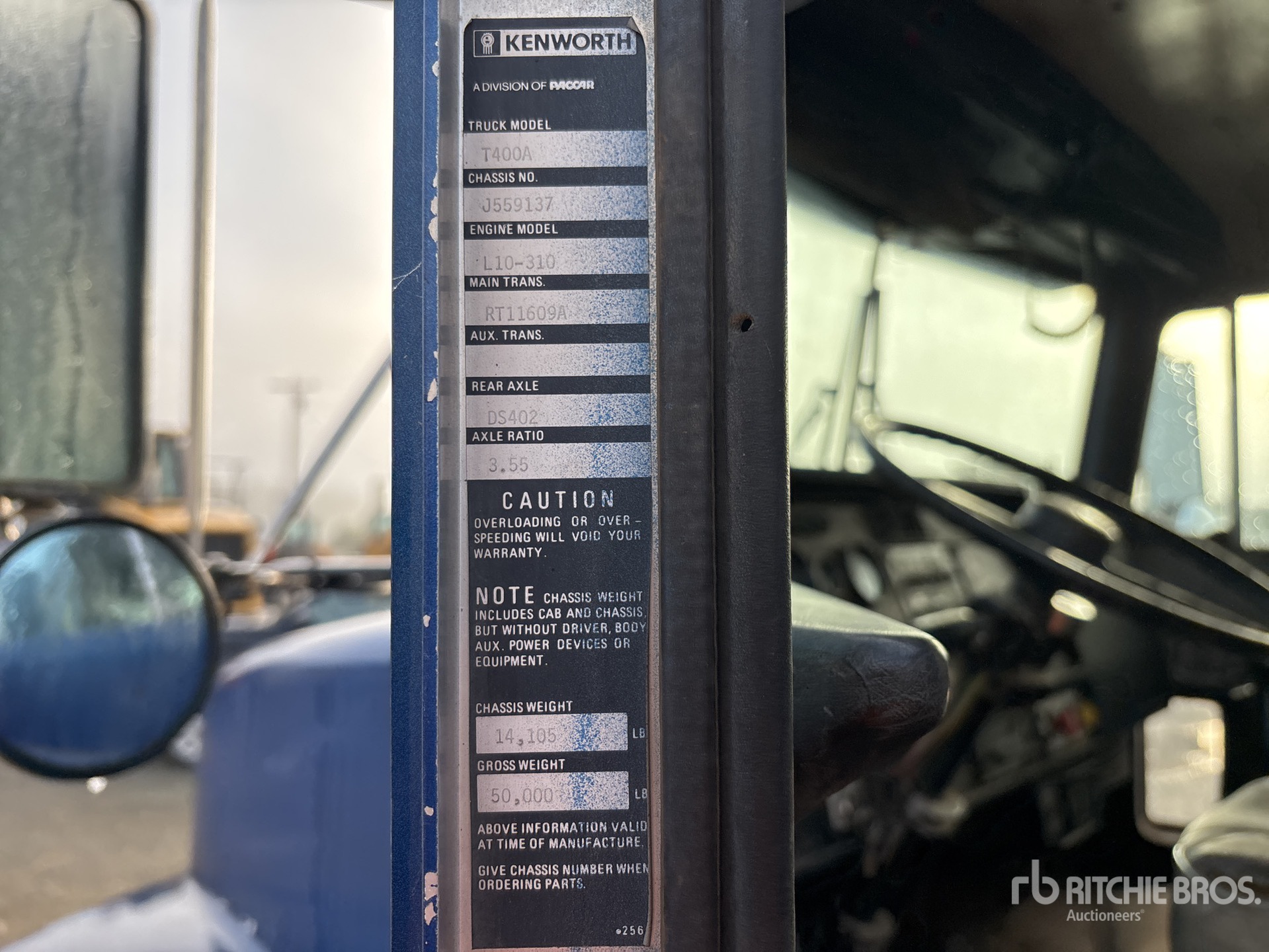 1991 Kenworth T400A