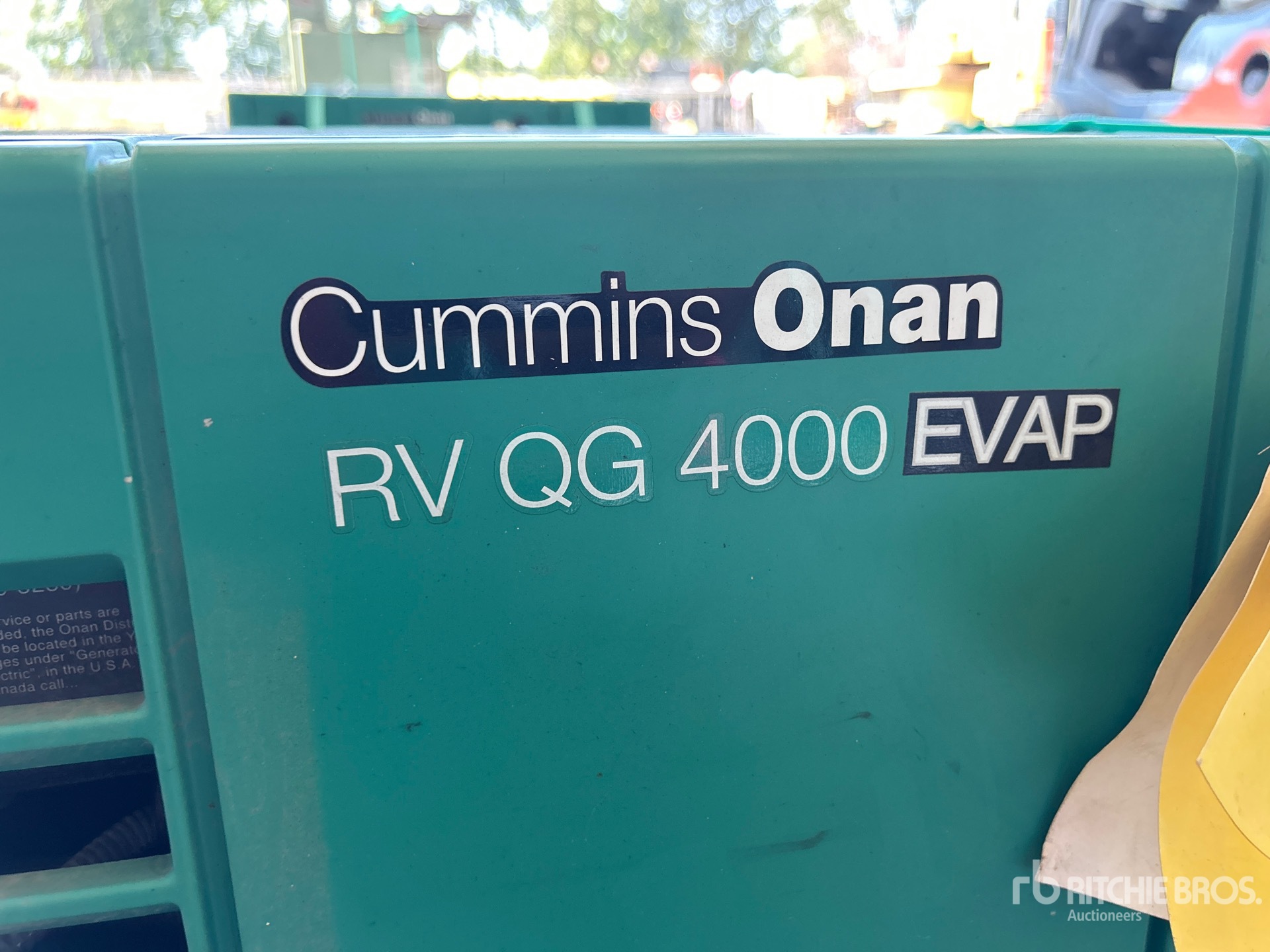 Cummins Onan RV QG 4000